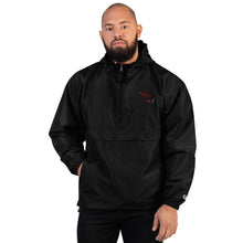 Load image into Gallery viewer, Champs Charro Jacket in Black with Red Logo