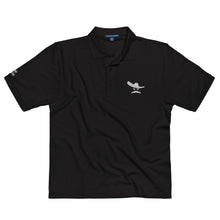 Load image into Gallery viewer, No Cigar Charro Polo in Black with White Logo
