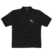 Load image into Gallery viewer, Charro Black Polo with White Logo
