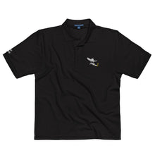 Load image into Gallery viewer, Charro Black Polo with White Logo
