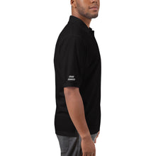 Load image into Gallery viewer, Charro Black Polo with White Logo
