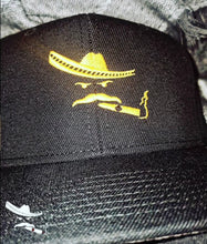 Load image into Gallery viewer, Snapback GOLD Embroidered Charro Cap
