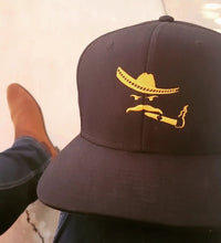 Load image into Gallery viewer, Snapback GOLD Embroidered Charro Cap
