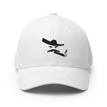 Load image into Gallery viewer, FlexFit WHT Embroidered Charro Cap
