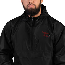 Load image into Gallery viewer, Champs Charro Jacket in Black with Red Logo
