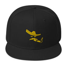 Load image into Gallery viewer, Snapback GOLD Embroidered Charro Cap
