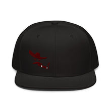 Load image into Gallery viewer, Snapback RED Embroidered Charro Cap
