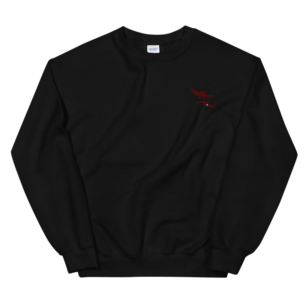 Charro Sweater Red Logo