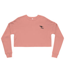 Load image into Gallery viewer, Crop Sweater in Pink, Turquoise
